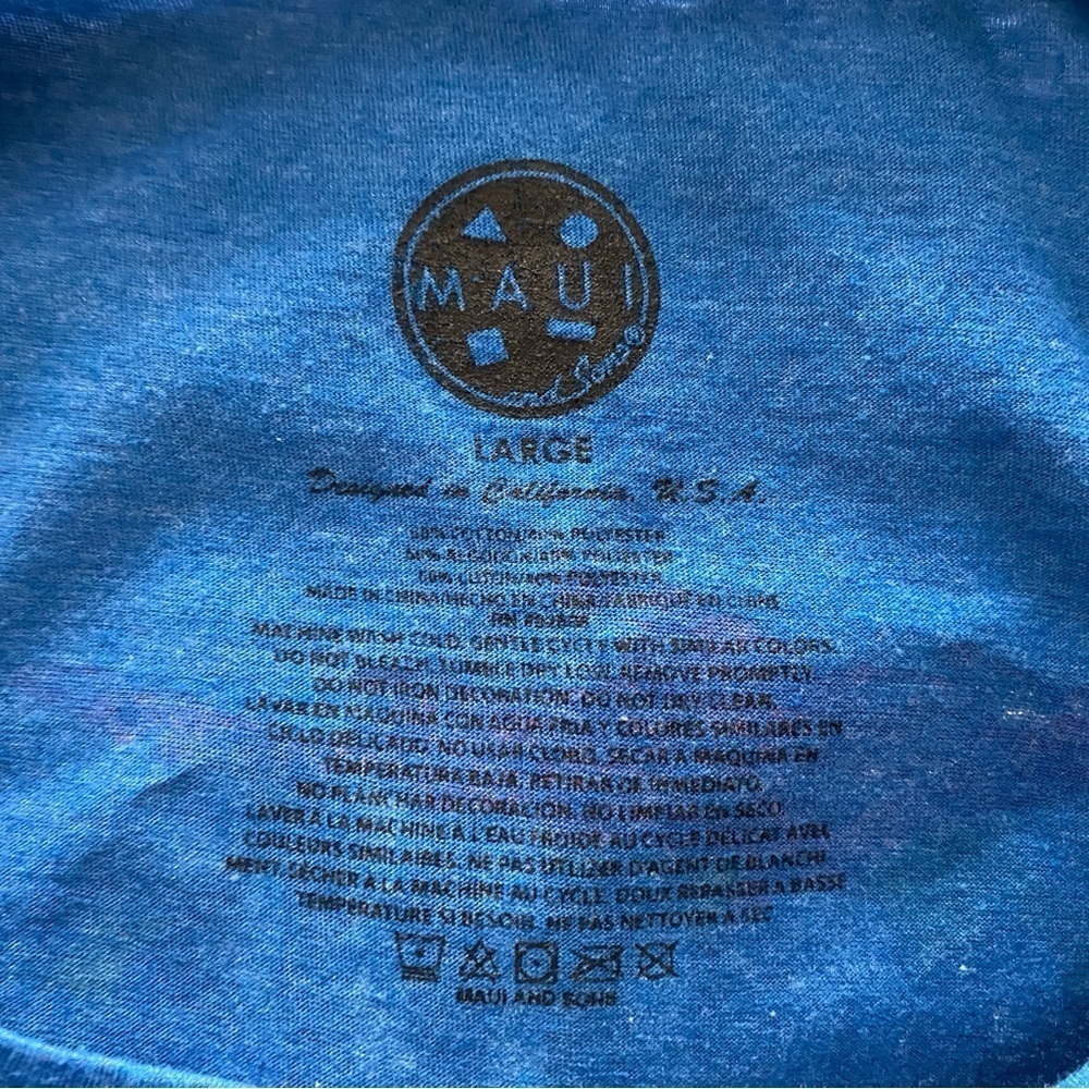 MAUI and SONS Logo Tank Top Women L Large - Picture 5 of 6